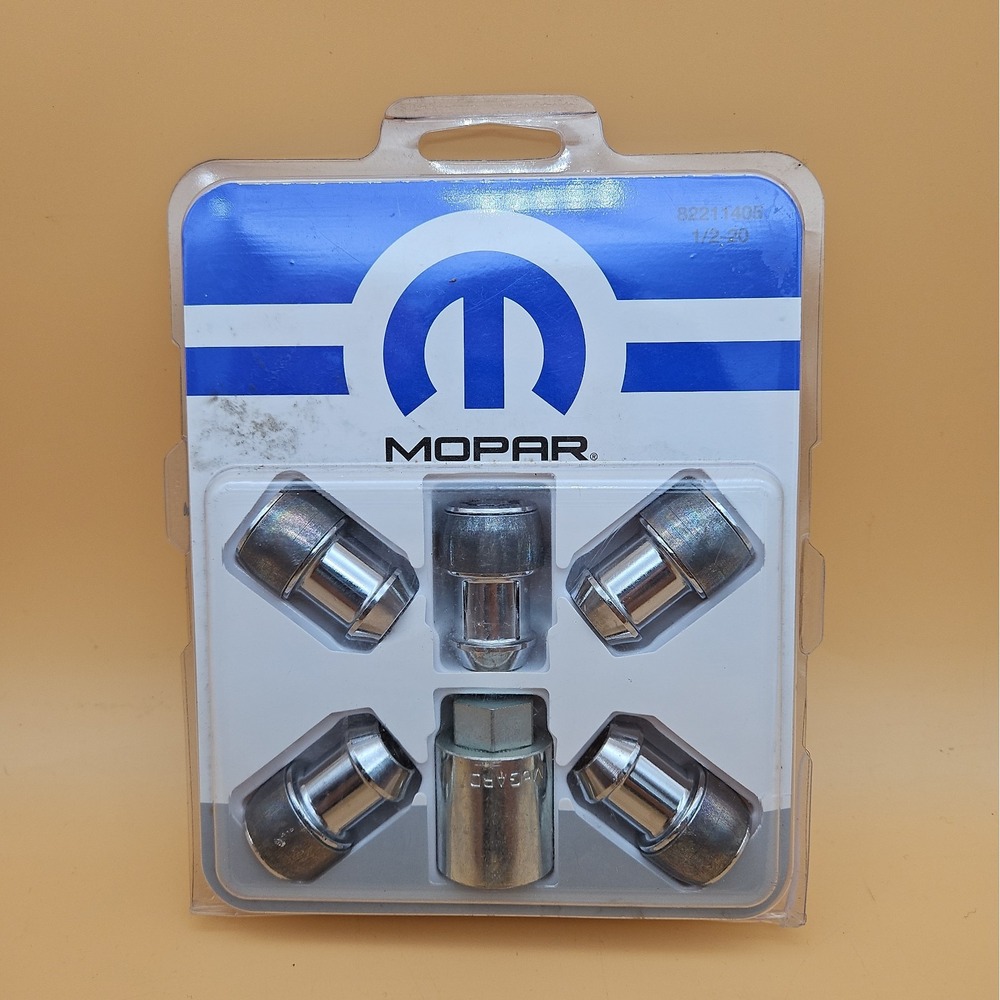Mopar Wheel Lock Kit 82211405 1/2-20 Brand New